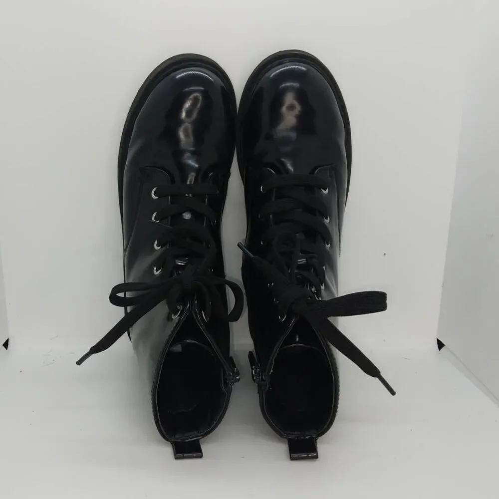 Thereabouts Women's Pre-owned  Black Combat Boots - Size 5M